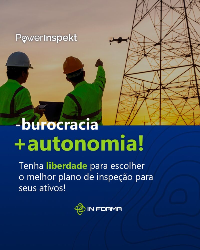Tenha liberdade para escolher o melhor plano de inspeção para seus ativos!